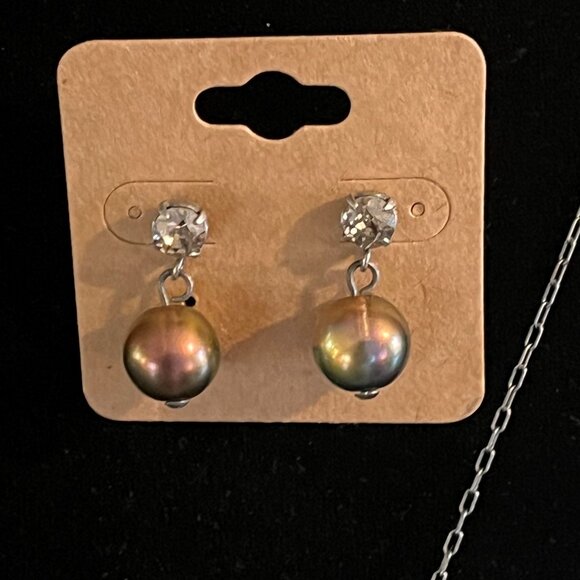 Sabika Colored Pearl Set - Picture 3 of 4